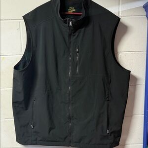 Polo by Ralph Lauren Men's Black Softshell Vest